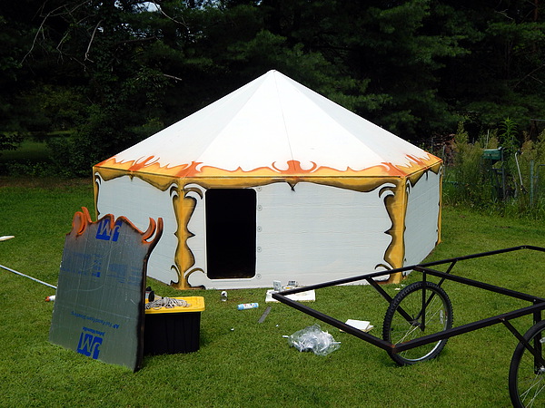 Hexayurt for Burning Man